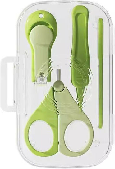 Alista Home Set Îngrijire Unghii Bebe Verde 4 Bucăți