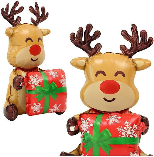 Baloane De Crăciun Folie Jumbo Maro 149cm