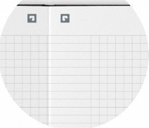 Oxford A5 Notepad 160 Sheets Ruled with Hard Cover Black