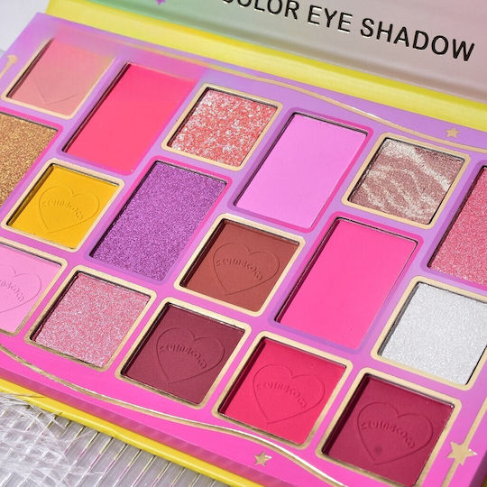 Makeup Palettes Kevin Coco Candy Star Eyeshadow 18 Colors 19.3 X 12 X 1.4 Cm