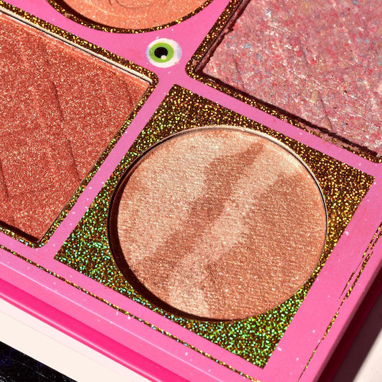 Paletă Highlighter Alista Home 6 Nuanțe Halloween Culori Calde Dreptunghiulară 160g Durată de Valabilitate 24 Luni 17.4x11.5x1.3 Cm Variantă B Nude-rose