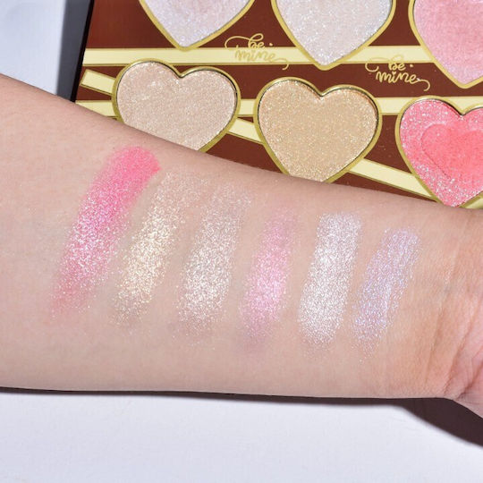 Paletă Highlighter Alista Home 6 Nuanțe Be Mine Culori Calde Dreptunghiular 140 G Durată de Valabilitate 24 Luni 17.4x11.5x1.3 Cm Variantă B Rose