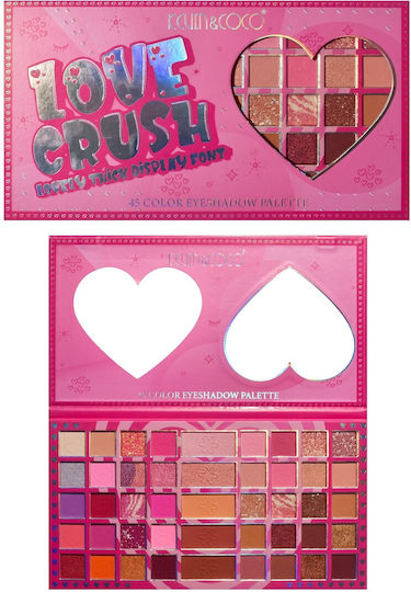 Makeup Palettes Kevin Coco Love Crush Eyeshadow 45 Colors 30.3 X 16.5 Cm