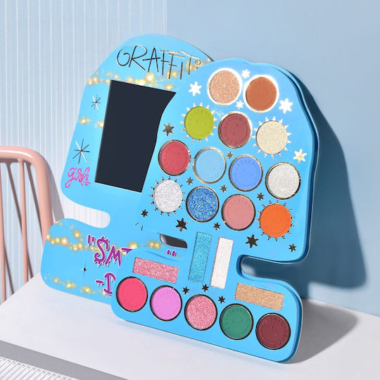 Makeup Palette Kevin Coco Shadow Painting 22 Colors 20.2 X 15.2 X 1.2 Cm
