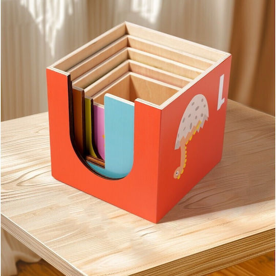 Alista Home Jucărie de Stivuire din Lemn pentru 4+ Luni