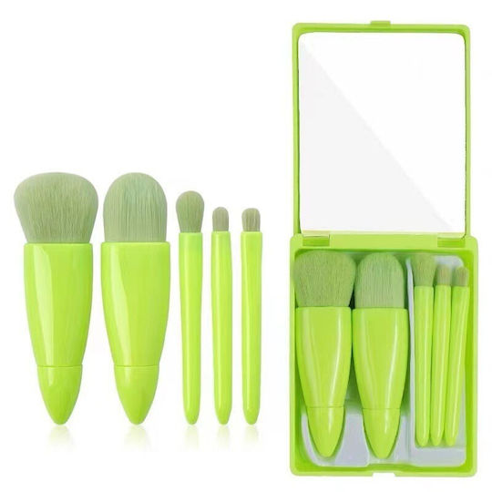 Alista Home Set Profesional Cu Pensule De Machiaj Pentru Fundație Din Perie Sintetică 5 Bucăți