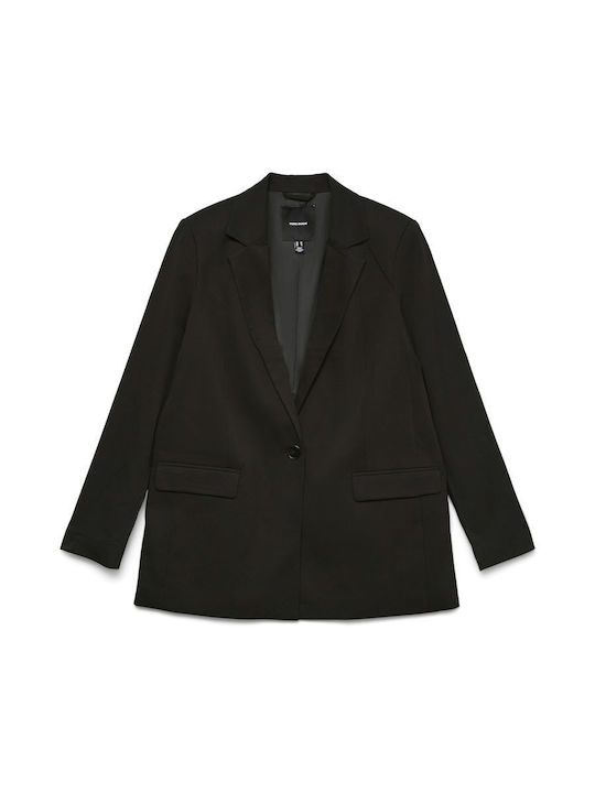 Vero Moda Nila Γυναικείο Σακάκι Μαύρο