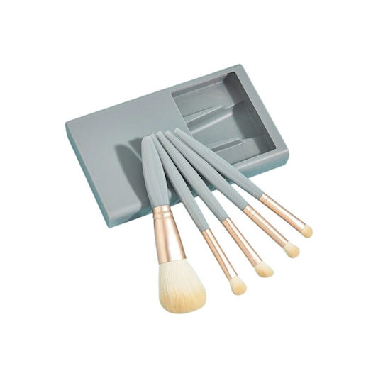 Alista Home Set Profesional cu Pensule de Machiaj pentru Fundația 5 Bucăți
