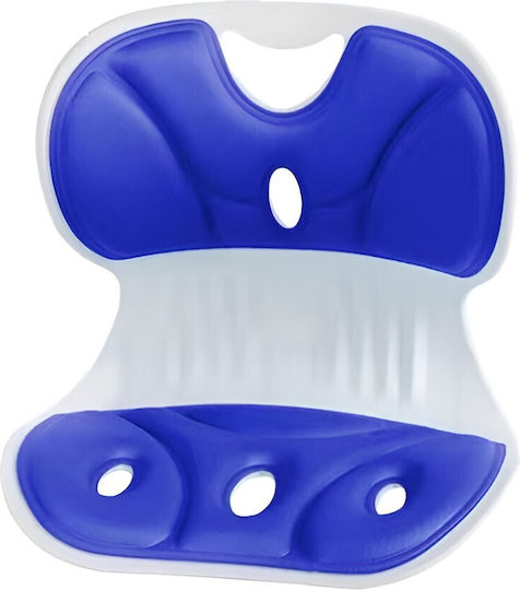 Alista Home Perna Medicală Pentru Înapoi Din Spumă De Memorie Cu Gaura 36x34x33cm Albastră