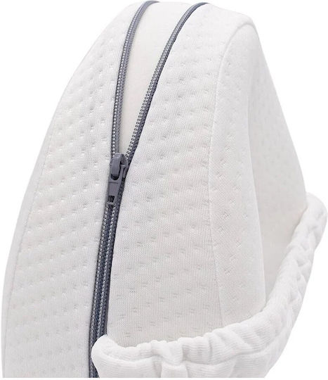 Alista Home Pernă Medicală Pentru Înapoi Din Spumă De Memorie 25x23x13cm Albă