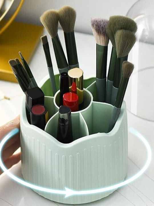 Alista Home Cosmetics Storage & Organization with Dividers Green 36x13x13cm