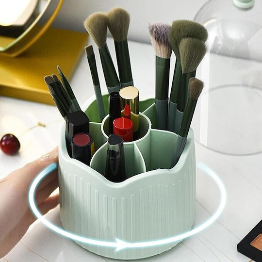 Alista Home Cutie De Organizare Cosmetice Cu Separatoare Verde 36x13x13cm