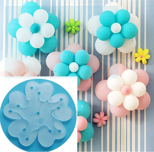Suport Baloane Alista Home În Formă De Floare Strat Dublu 11 Baloane 8x8cm 4.6g