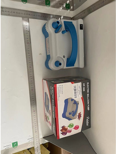 Pompa Electrică de Umflat Baloane Alista Home Două Ieșiri 220v 680w Accesorii Pentru Petreceri Albastru-gri