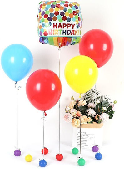 Greutatea Balonului Accesoriu Petrecere Alista Home 5.5x5.5 Cm 120 G Roșu