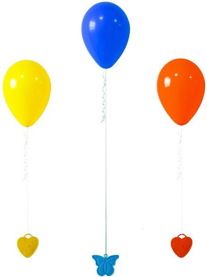 Set 4 Gewichte Helium Ballon Alista Home 32 Gramm 8 Gramm Jedes Kunststoff Herzform Mehrfarbig
