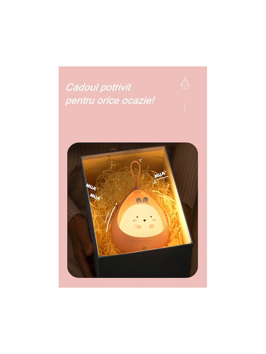 Alista Home Lumină Decorativă pentru Copii Roz 12,5x10,6x7,5 cm