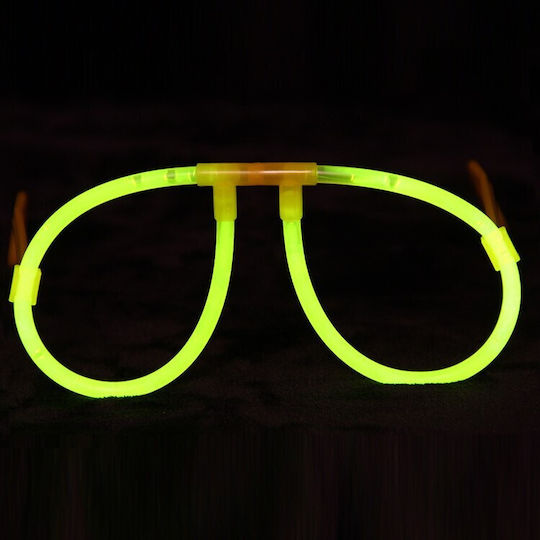 Decorative Glasses Alista Home Plastic Fluorescent Party Accessory Yellow