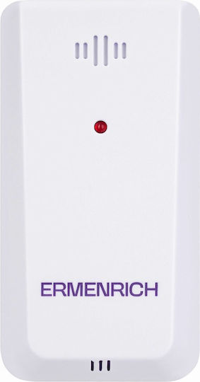 Ermenrich 86036 Ασύρματος Μετεωρολογικός Σταθμός Ψηφιακός Επιτραπέζιος Μαύρος