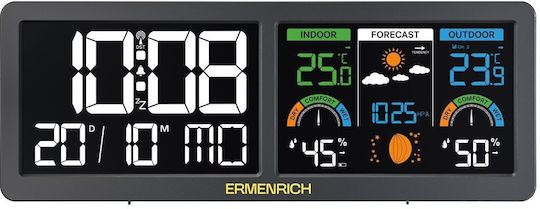 Ermenrich 86038 Wireless Digital Tabletop Weather Station