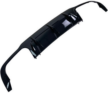 Car Rear Diffuser Compatible with Mercedes-Benz C Class 2007-2013 C63 AMG Style