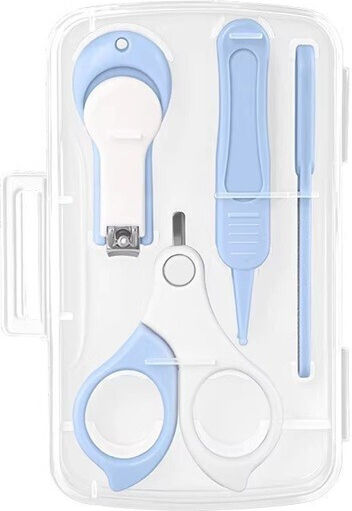 Alista Home Set Îngrijire Unghii Bebe Transparent 4 Bucăți