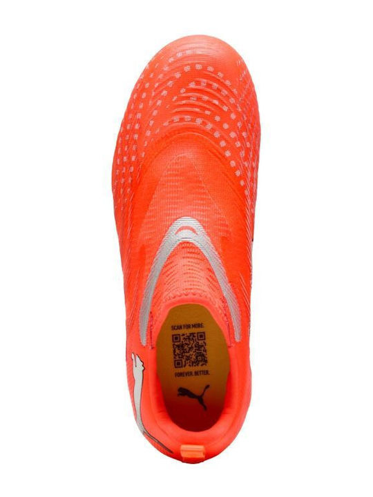 Future 9 Match FG/AG Kids Soccer Cleats & Shoes with Molded Red Outsole