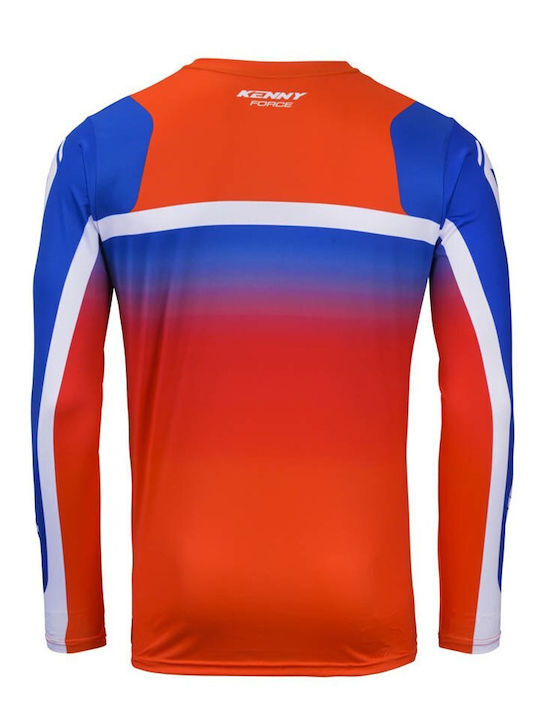 Kenny Men's Motocross Long-Sleeved Riding Jersey Orange Color