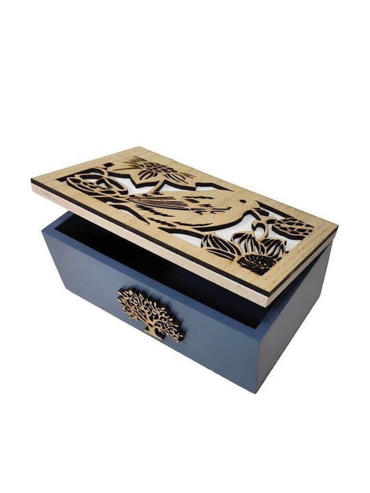 Decorative Wooden Box 16x9.5x6.5cm