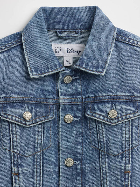 Kids Casual Jacket Medium Wash