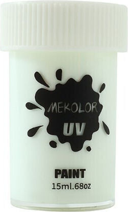Gesicht Körperbemalung Alista Home UV Phosphoreszierendes Pigment 15 ml Weiß