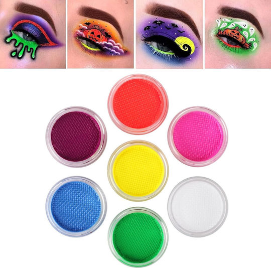 Vopsea Pentru Față și Corp Alista Home Pigment Fosforescent 30 G Activat cu Apă Burgundy