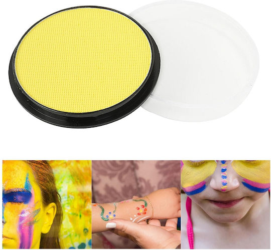 Vopsea Pentru Față și Corp Alista Home Pigment Fosforescent 30 G Activat cu Apă Galben