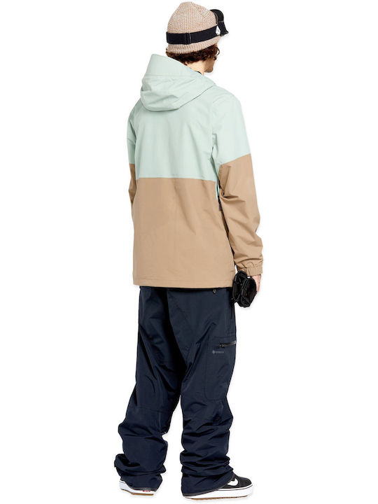 Volcom Agave Men's Gore-Tex Ski & Snowboard Jacket Beige G0452502-AGV