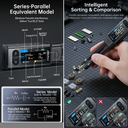 Fnirsi FNR-LCR-ST2 USB Port Proper Function Diagnostic Device