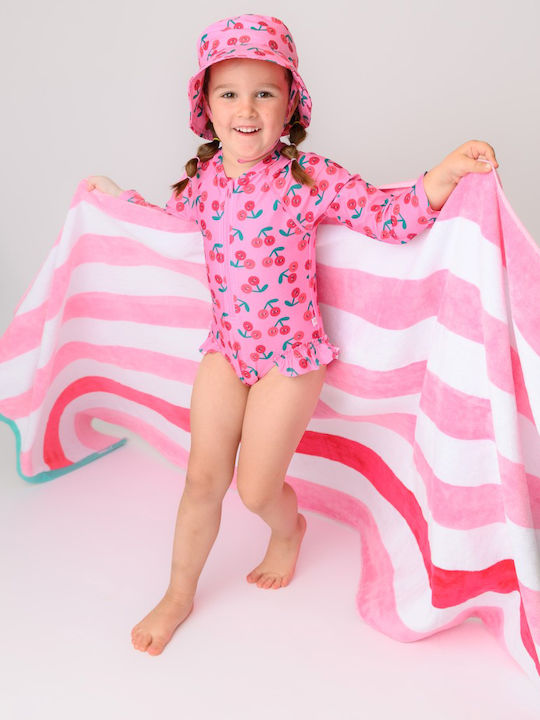 Zoocchini Kids One-Piece Swimsuit Cherry