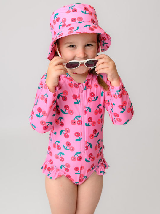 Zoocchini Kids One-Piece Swimsuit Cherry