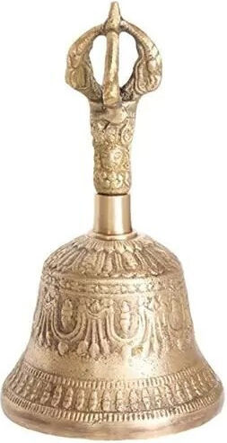 Clopot Tibetan Dorje Baston Clopot De Meditație 12cm