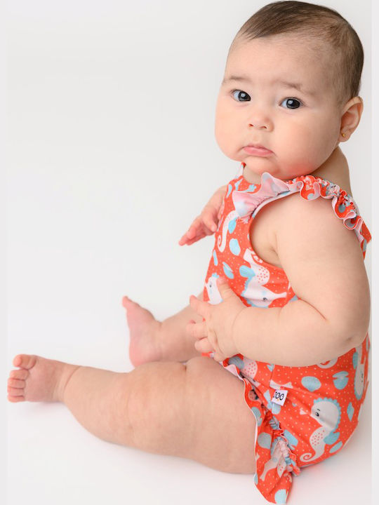 Zoocchini Kids One-Piece Swimsuit Sally The Seahorse