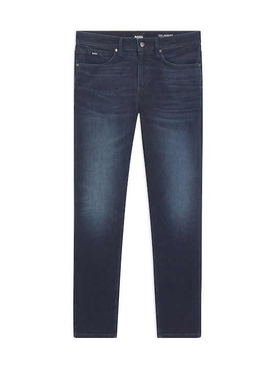 Men's Slim Fit Blue Jeans Pants