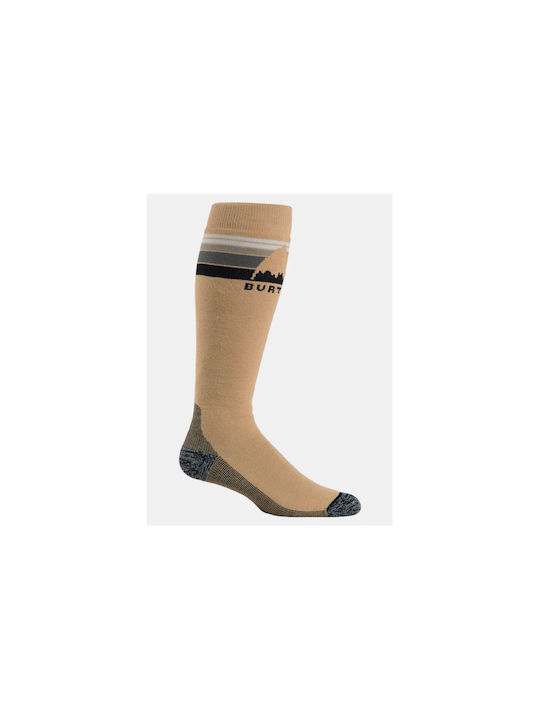 Burton Emblem Мъжки Ски и сноуборд чорапи Кафяв 1 чифт