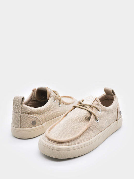 Kinder Espadrilles mit Schnürsenkeln Beiges