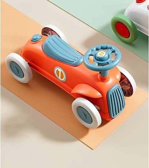Alista Home Retro Mașină Ride On Pentru 12+ Luni Cu Sunete Roșii