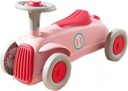 Alista Home Пързалка Количка Ride On със Звуци 126868 Розова