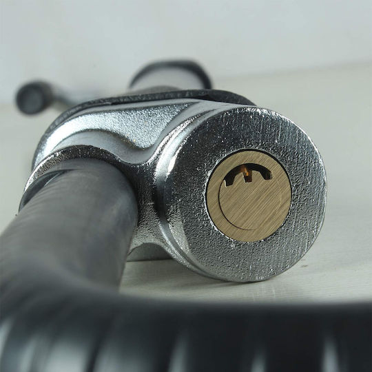 Antitheft Steering Wheel Locking Device With Alarm