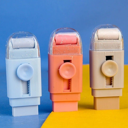 Eraser Alista Home 2 Refills Pull-push Adjustment Rubber Blue