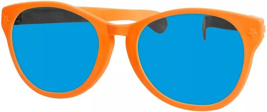 Ochelari de Carnaval Portocalii din Plastic