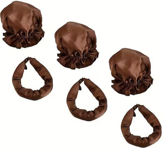 Accesoriu Ondulare Păr Alista Home Fără Căldură Poliester Manual Stil Răsucit 29 X 4 Cm Maro