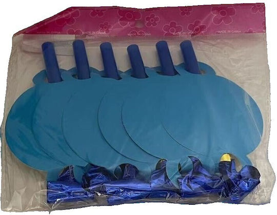 Set 6 Happy Birthday Blowers Alista Home Party Blue