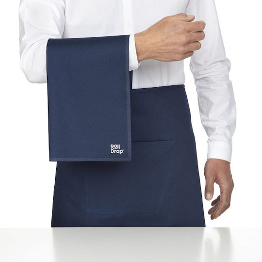 Roll Drap Geschirrtuch aus 100% Baumwolle in Blau Farbe 40x64cm 10 Stück